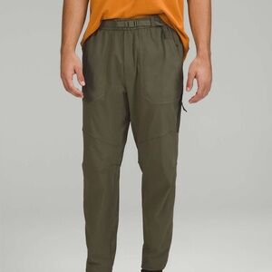 Lululemon olive green Fleece Hiking Pants - XS